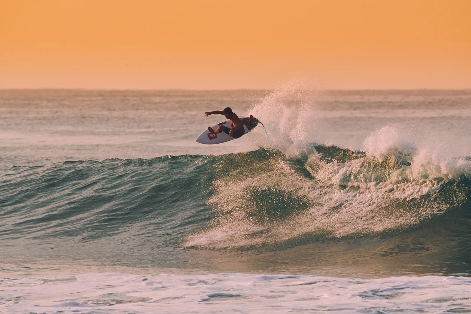 Surfing the Pacific coast of El Salvador
